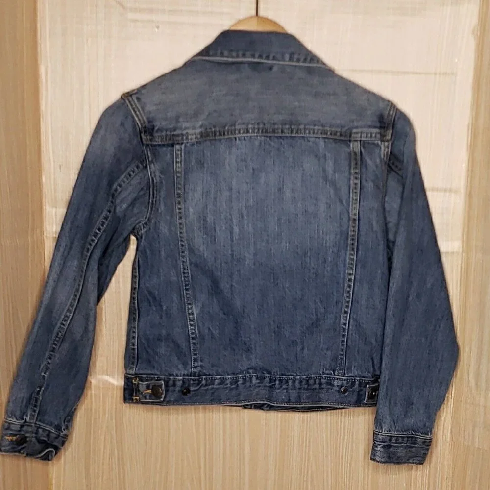 Gap Kids 1969 Girls Medium Wash Denim Jacket Large